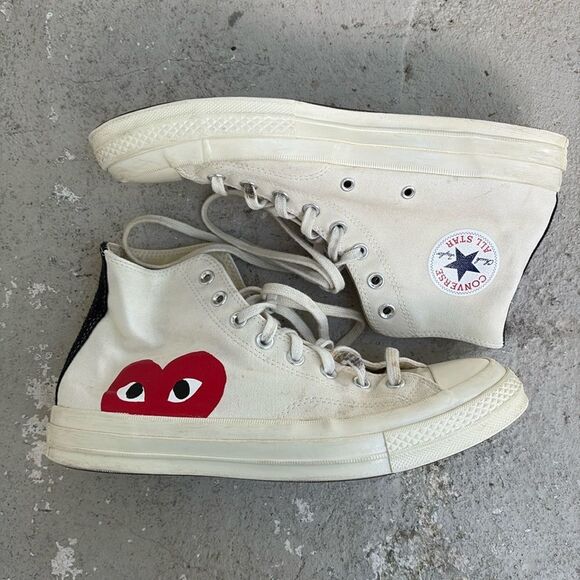 Converse Comme des Garcons high tops - Picture 1 of 8